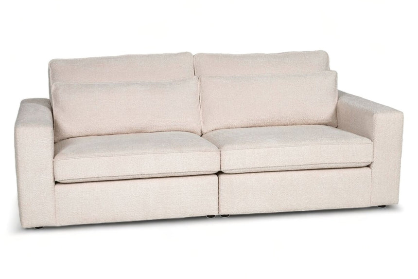 California Boucle Cream 2 Seater