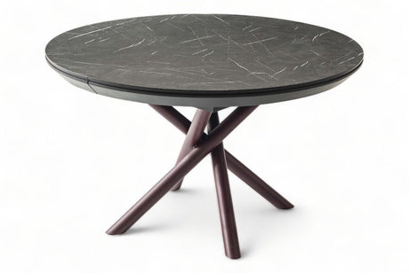 Khan Extendable Round Dining Table