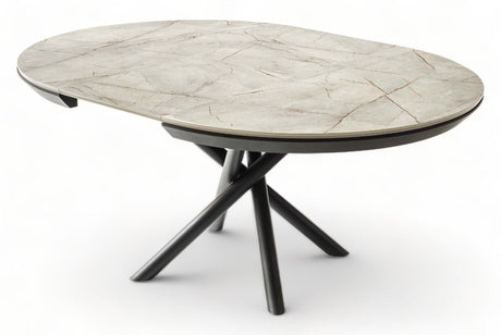 Khan Extendable Round Dining Table