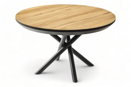 Khan Extendable Round Dining Table