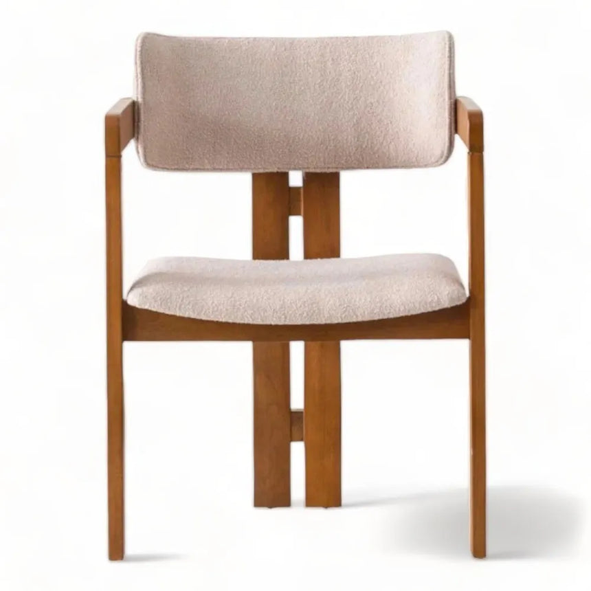 Lily Cream Boucle Chair